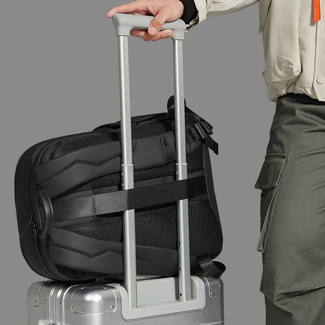 ARCTIC HUNTER τσάντα πλάτης B00534 με θήκη laptop 15.6", 21L, γκρι - Image 7