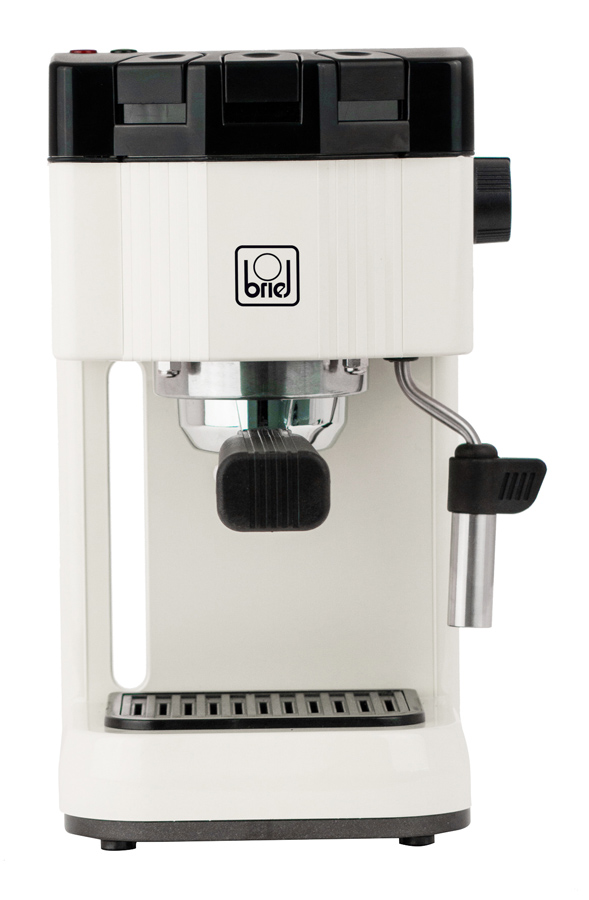BRIEL μηχανή espresso B15, 20 bar, μπεζ - Image 3