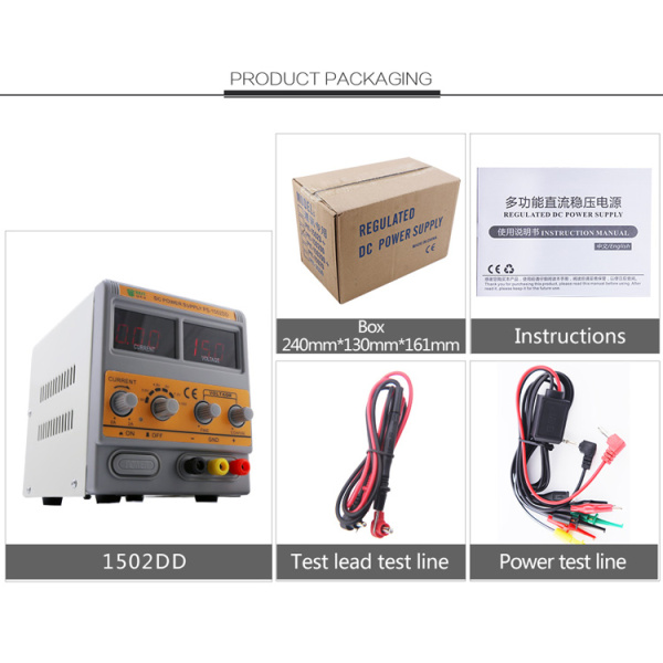 Alternative view of BEST Power supply BST-1502DD, 12V