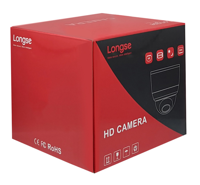 LONGSE υβριδική κάμερα CMSAHTC200FPEW, 2.8mm, 1/3" CMOS, 5MP, LED 25m - Image 3