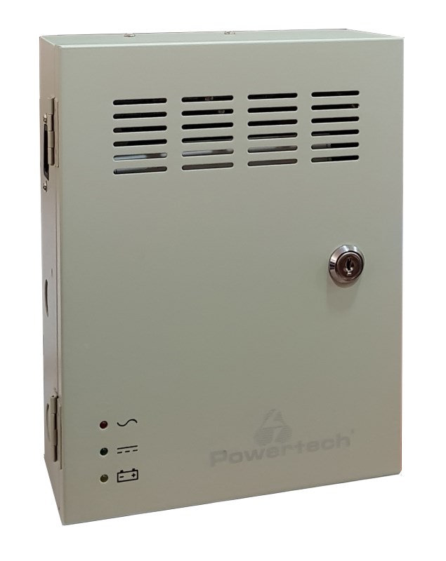 POWERTECH τροφοδοτικό CP1209-10A-B για CCTV-Alarm, DC12V 10A, 9 κανάλια - Image 2