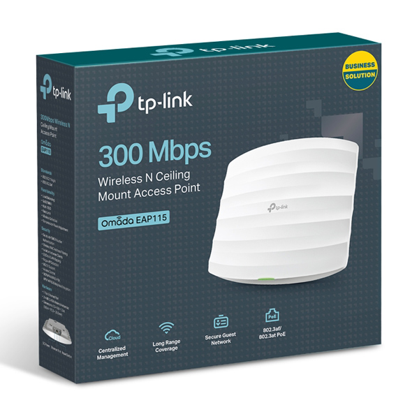 TP-LINK ασύρματο access point EAP115, 300Mbps, οροφής, Ver. 4.0 - Image 3
