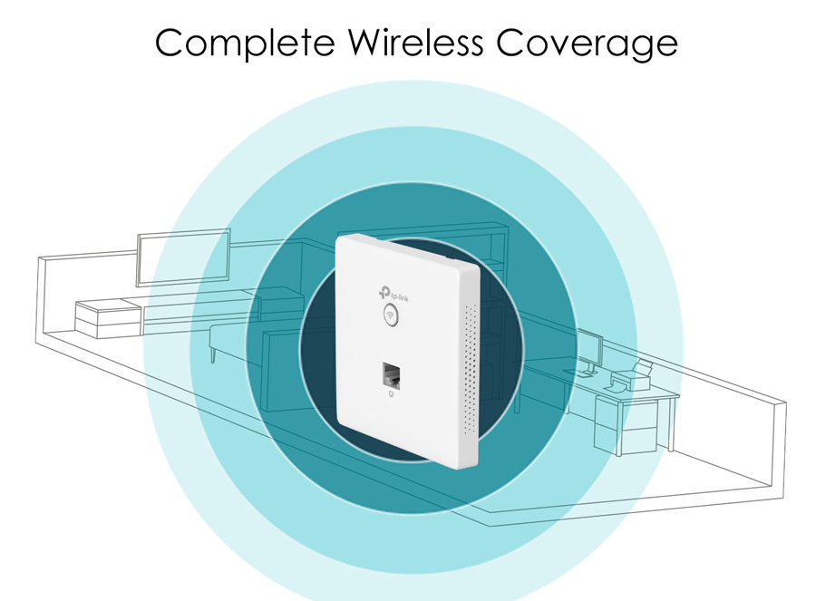 TP-LINK ασύρματο access point EAP115-Wall 300Mbps, επιτοίχιο, Ver. 1.0 - Image 4