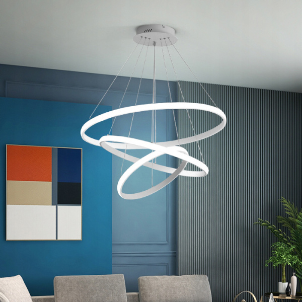 Alternative view of POWERTECH LED φωτιστικό οροφής HLL-0104, 44W, 4000K, 60x60cm, λευκό