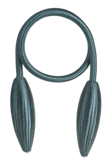 ROXXANI δέστρα κορδόνι HUH-0140 για κουρτίνες, 55cm, μπλε
