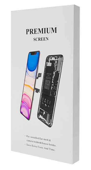 TW INCELL LCD ILCD-012 για iPhone 8/SE 2020, camera-sensor ring, λευκή - Image 3