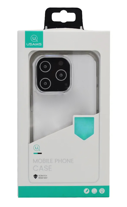 USAMS θήκη Binz για iPhone 14 Pro, μπλε & διάφανη - Image 4