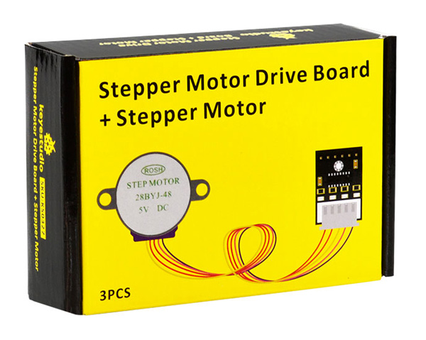 KEYESTUDIO stepper motor drive board και stepper motor KS0327, 5V, 3τμχ - Image 4