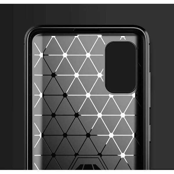 Alternative view of POWERTECH θήκη Carbon MOB-1727 για Samsung A03S, μαύρη
