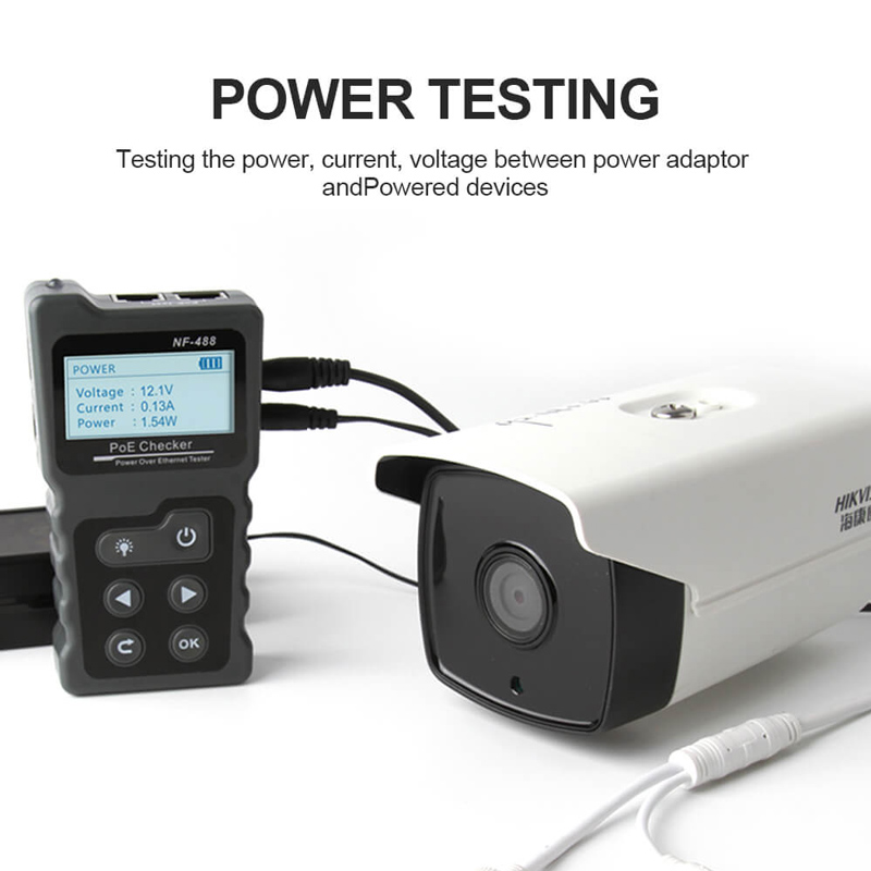NOYAFA tester καλωδίων δικτύου NF-488 για RJ45 PoE - Image 7