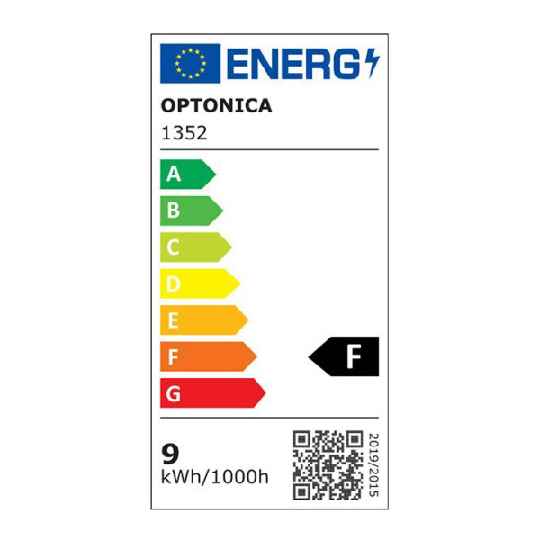 Alternative view of OPTONICA LED λάμπα A60 1352, 8.5W, 4500K, E27, 806lm