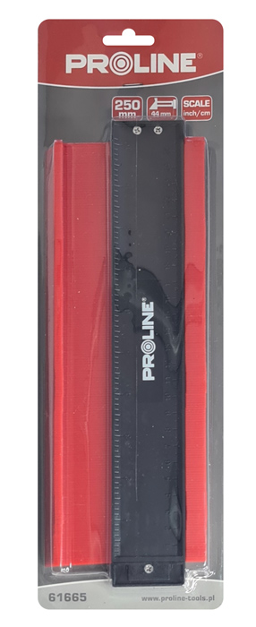 PROLINE παντογράφος 61665, κλίμακα σε inch/cm, 250mm - Image 2
