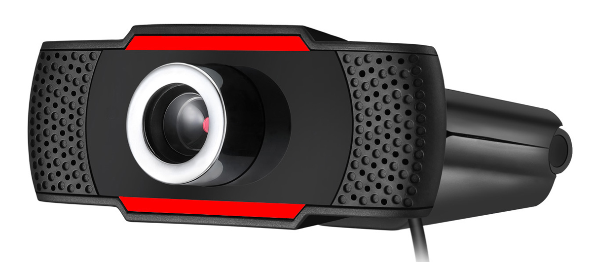 POWERTECH web camera PT-1078, 2.0MP Full HD, Plug & Play, 1.35m, μαύρη - Image 3