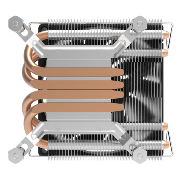 Alternative view of POWERTECH ψύκτρα για CPU PT-1115, low profile, TDP 130W