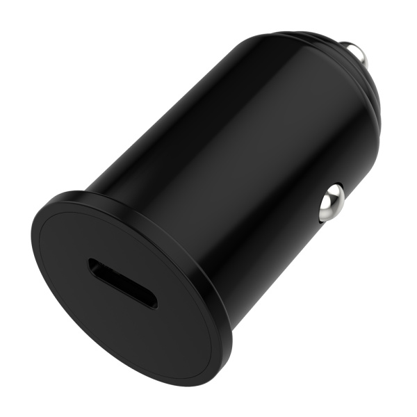 Alternative view of POWERTECH φορτιστής αυτοκινήτου PT-1146, USB-C, 20W PD, μαύρος