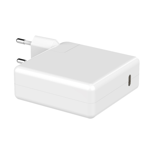 Alternative view of POWERTECH Φορτιστής laptop PT-704 για Apple, USB Type-C PD, 61W, λευκό