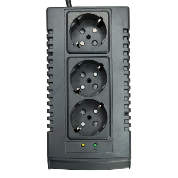 Alternative view of POWERTECH σταθεροποιητής ρεύματος PT-AVR-1500, 1500VA, 3x έξοδοι πρίζας