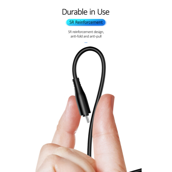Alternative view of USAMS καλώδιο USB-C σε USB US-SJ267, 2A, 1m, λευκό