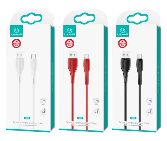USAMS καλώδιο USB-C σε USB US-SJ372, 2A, 1m, λευκό - Image 5