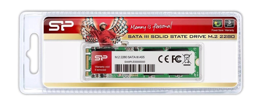 SILICON POWER SSD A55, 128GB, M.2 2280, SATA III, 560-530MB/s - Image 4
