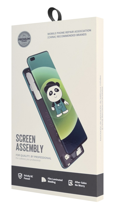 High Copy LCD Touch Screen για Realme C11, χωρίς Frame, μαύρη - Image 2