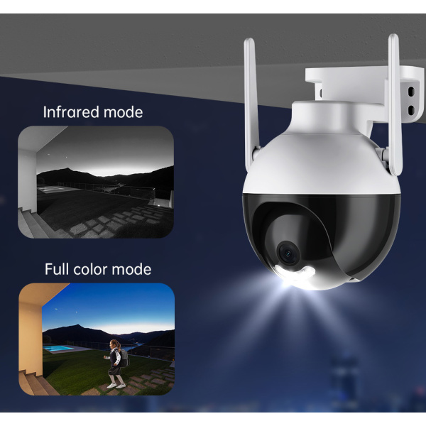 Alternative view of SECTEC smart κάμερα ST-593-4M-IC, 4MP, WiFi, PTZ, IP65