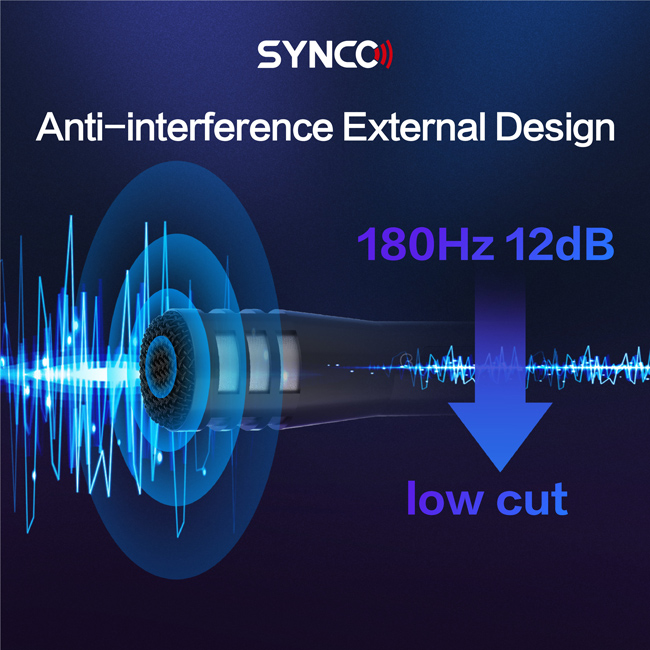 SYNCO μικρόφωνο χειρός SY-E10-MIC, δυναμικό, καρδιοειδές, XLR, μαύρο - Image 6