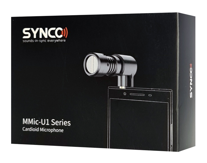 SYNCO μικρόφωνο για smartphone SY-U1P-MMIC, 3.5mm, μαύρο - Image 7