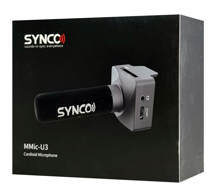 SYNCO μικρόφωνο SY-U3-MMIC με μαγνήτη, δυναμικό, καρδιοειδές, USB, μαύρο - Image 3