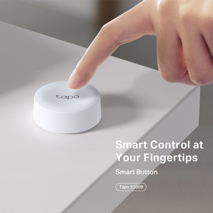 TP-LINK smart διακόπτης Tapo S200B, με μπαταρία, 868MHz, Ver 1.0 - Image 2