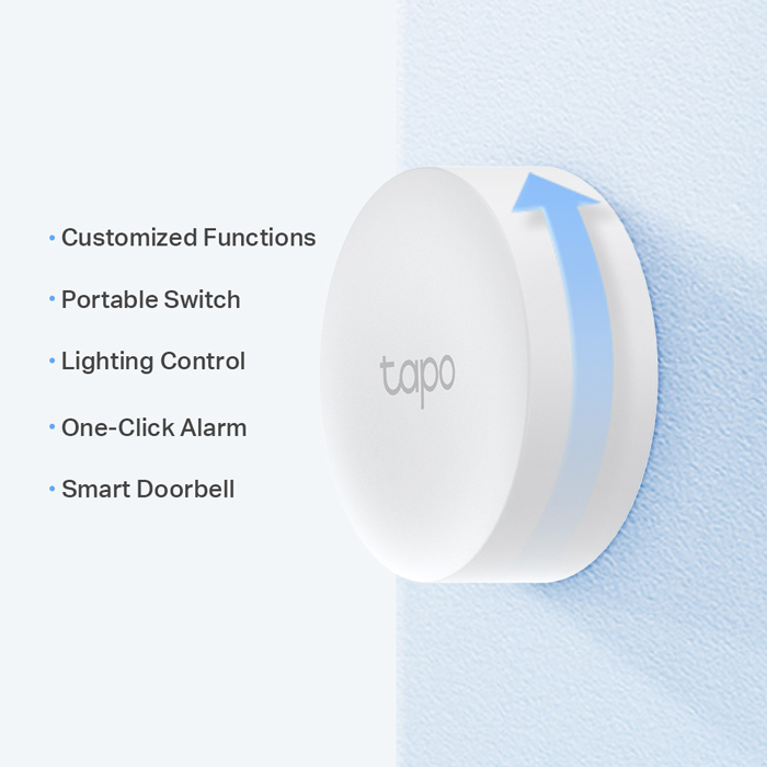 TP-LINK smart διακόπτης Tapo S200B, με μπαταρία, 868MHz, Ver 1.0 - Image 3