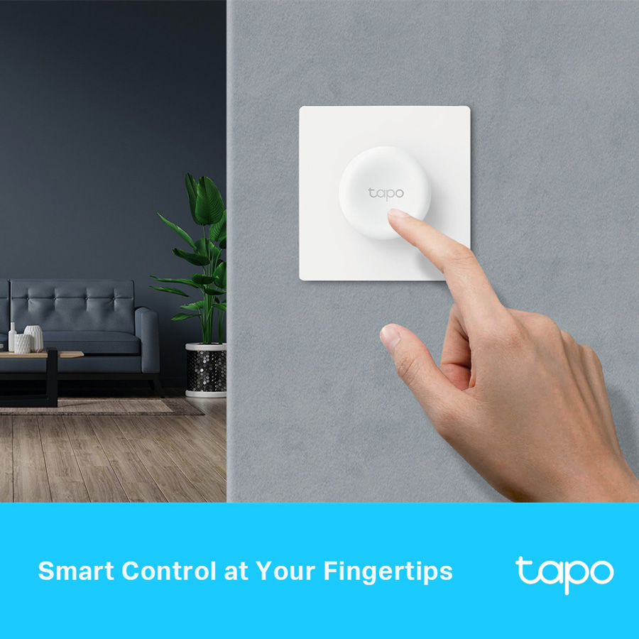 TP-LINK smart διακόπτης Tapo S200D, με μπαταρία, 868MHz, Ver 1.0 - Image 2
