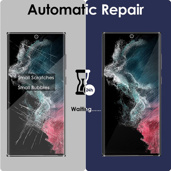Alternative view of POWERTECH self-healing μεμβράνη προστασίας TGC-0592, Samsung S22 Ultra
