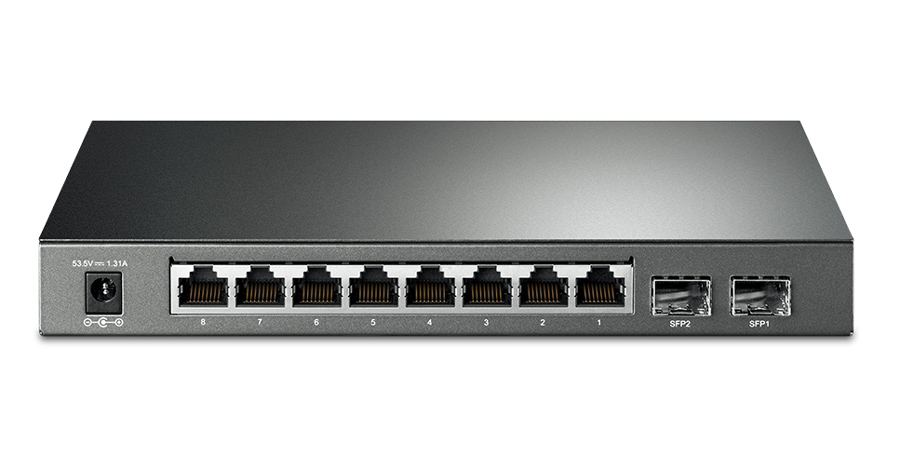 TP-LINK JetStream switch TL-SG2210P, 10-Port Gigabit, 8x PoE+, Ver. 5.0 - Image 3
