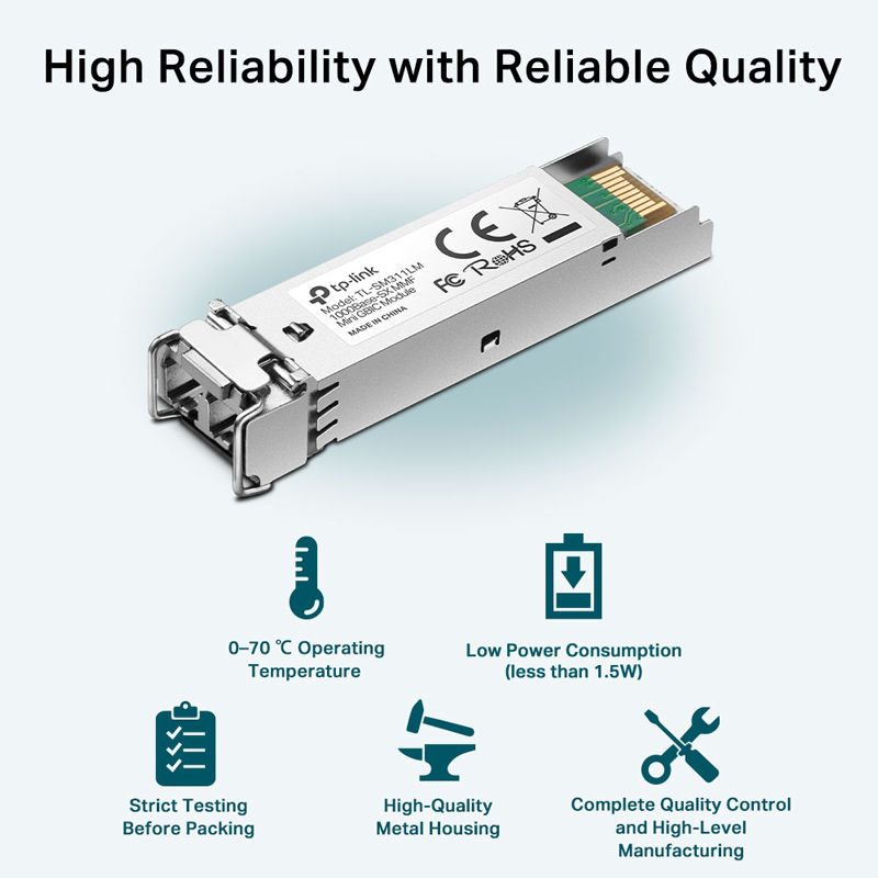 TP-LINK MiniGBIC Module TL-SM311LM, έως 550m, Ver. 3.20 - Image 3