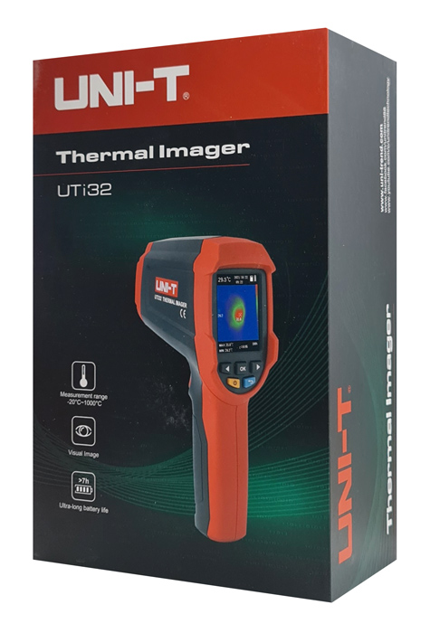 UNI-T συσκευή θερμικής απεικόνισης UTi32, -20 έως 1000 °C - Image 4