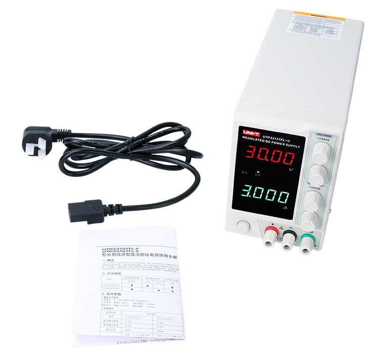 UNI-T DC Power supply UTP3313TFL-II, 1 καναλιού, 0~30V/0~3A - Image 4