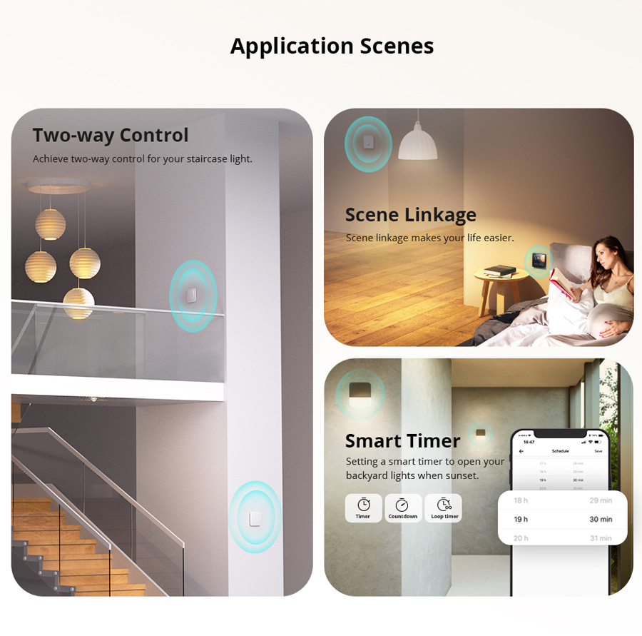 SONOFF smart διακόπτης ZBMINI-L2, 1-gang, ZigBee 3.0, λευκός - Image 5