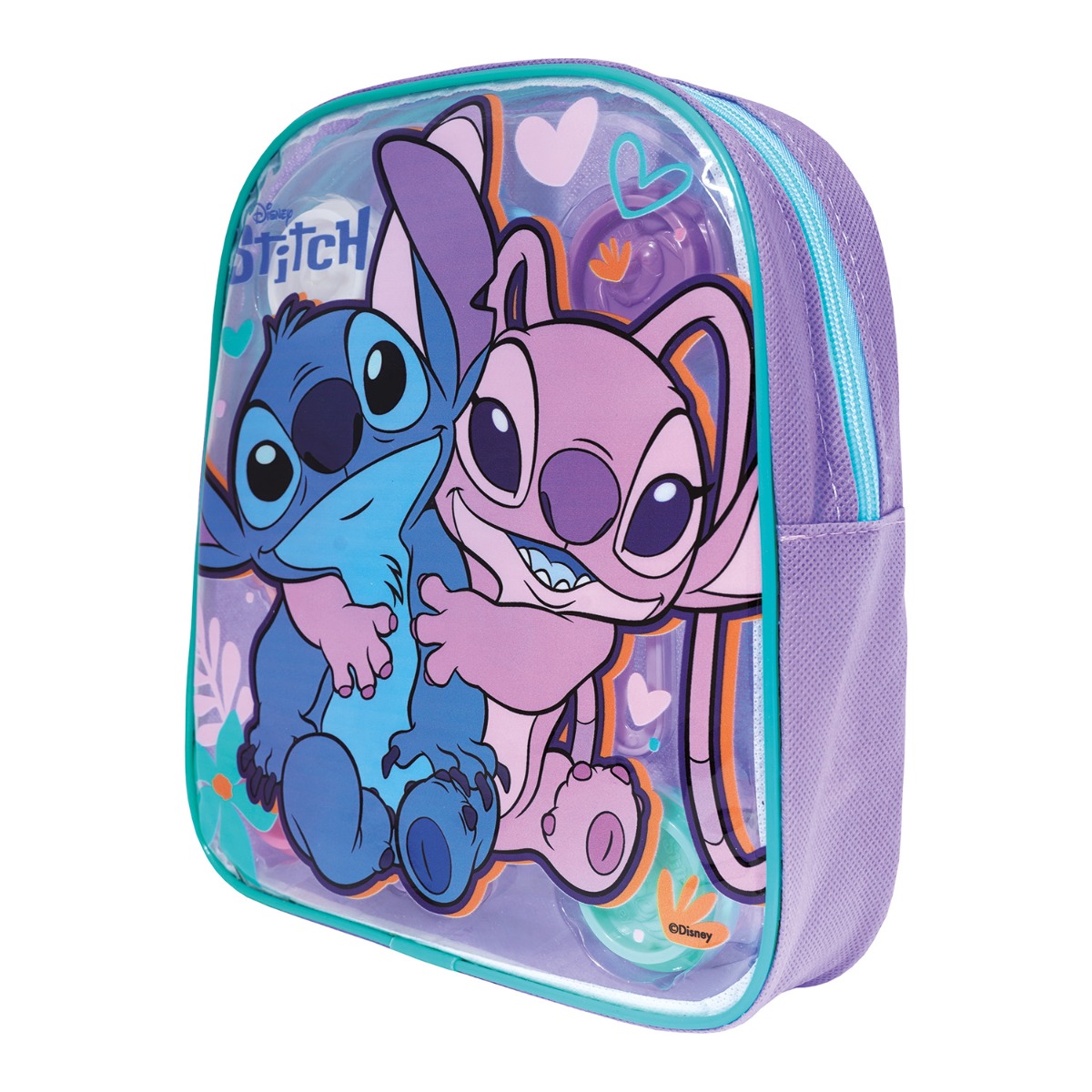 AS Πλαστελίνη Disney Stitch Τσάντα Πλάτης Με 4 Βαζάκια - Καπάκια Καλουπάκια Και 5 Εργαλεία 200gr Για 3+ Χρονών - Image 3