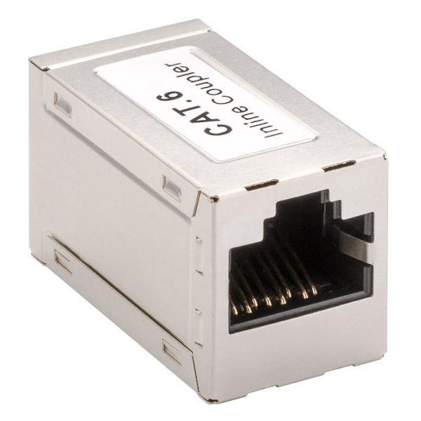 Alternative view of GOOBAY σύνδεσμος RJ45 Cat 6 15217, 250MHz, PoE+, ασημί