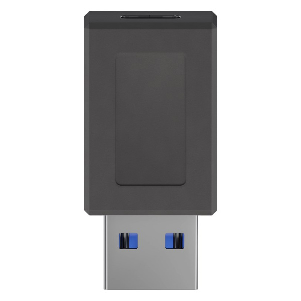 Alternative view of GOOBAY αντάπτορας USB σε USB-C θηλυκό 45400, 5Gbps, μαύρος