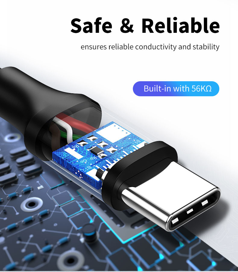 CABLETIME καλώδιο USB-C σε USB U323A, 3A, 480Mbps, 1m, λευκό - Image 2