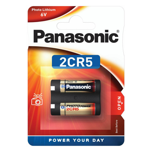 PANASONIC μπαταρία λιθίου, 2CR5, 6V, 1τμχ