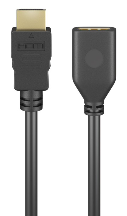 GOOBAY καλώδιο προέκτασης HDMI 61310 Ethernet, 4K/60Hz 18Gbps, 3m, μαύρο - Image 2
