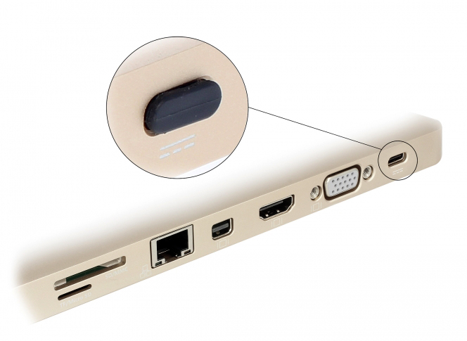DELOCK κάλυμμα προστασίας για θύρα USB-C 64014, μαύρο, 10τμχ - Image 2