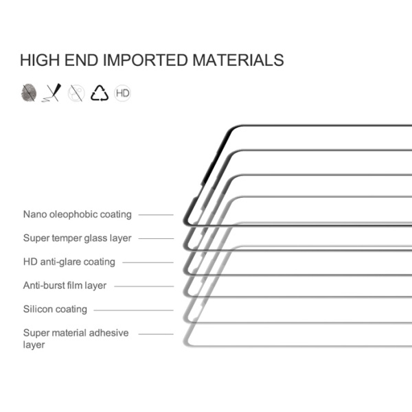 Alternative view of NILLKIN tempered glass CP+PRO 2.5D για Apple iPhone11 Pro Max/XS Max