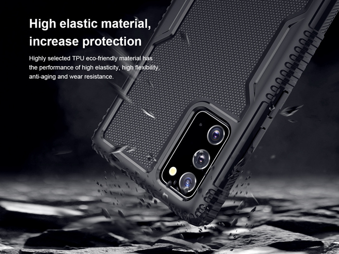 NILLKIN θήκη Tactics TPU για Samsung Galaxy Note 20, μαύρη - Image 3