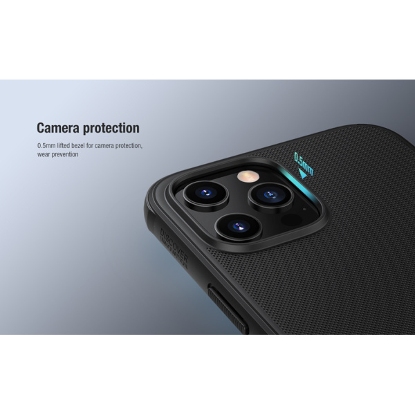 Alternative view of NILLKIN θήκη Super Frost Shield για  Apple iPhone 12 mini, μαύρη
