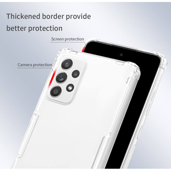 Alternative view of NILLKIN θήκη Nature για Samsung Galaxy A72 4G/5G, διάφανη