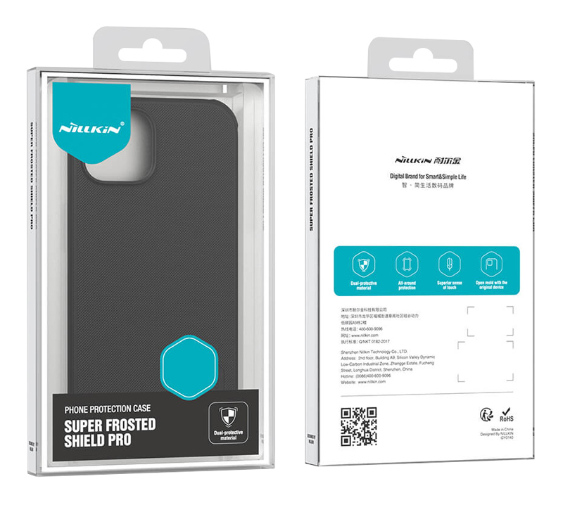 NILLKIN θήκη Super Frosted Shield Pro για iPhone 15 Plus, κόκκινη - Image 4